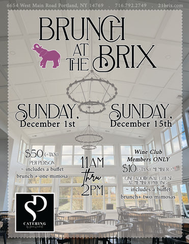 Brunch at the Brix: December 1st, 2024