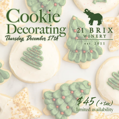 12/17 Cookie Decorating Class